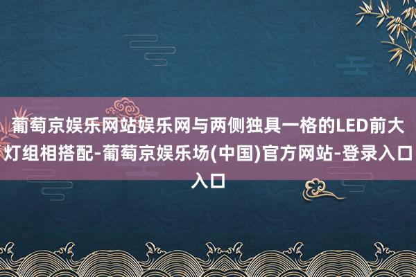 葡萄京娱乐网站娱乐网与两侧独具一格的LED前大灯组相搭配-葡萄京娱乐场(中国)官方网站-登录入口