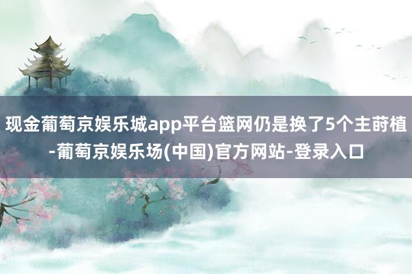 现金葡萄京娱乐城app平台篮网仍是换了5个主莳植-葡萄京娱乐场(中国)官方网站-登录入口