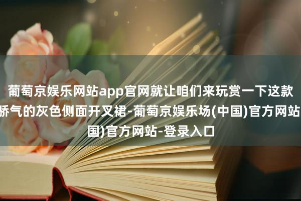 葡萄京娱乐网站app官网就让咱们来玩赏一下这款既端淑又骄气的灰色侧面开叉裙-葡萄京娱乐场(中国)官方网站-登录入口