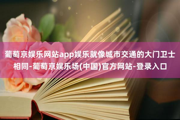 葡萄京娱乐网站app娱乐就像城市交通的大门卫士相同-葡萄京娱乐场(中国)官方网站-登录入口